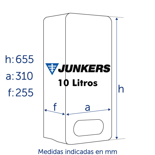 Comprar Calentador Junkers Hydro 4200 5 litros gas natural - Brico&Pool