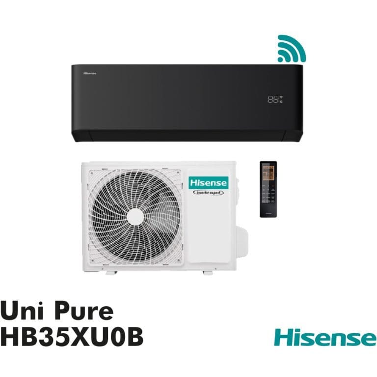 HISENSE Aire Acondicionado Uni Pure HB35XU0B Split 1×1