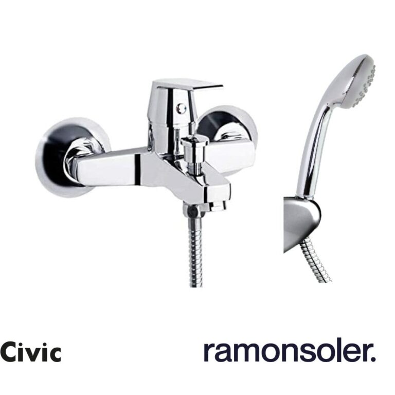 RAMON SOLER Monomando con equipo Civic 510501VM2 para Bañera