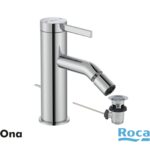 ROCA Monomando Ona A5A609EC00 con válvula automática para Bidé