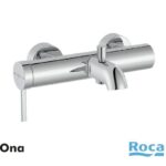 ROCA Mezclador Monomando exterior Ona A5A029EC00 con Inversor automático para Baño-Ducha