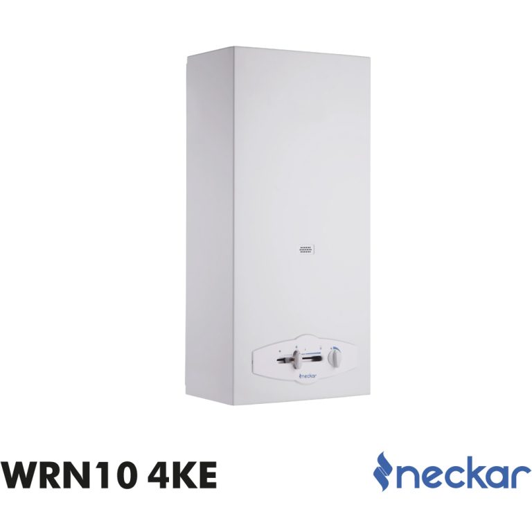 NECKAR Calentador Atmosférico WRN10 4 KE de Exterior para Butano/Propano 10 Litros