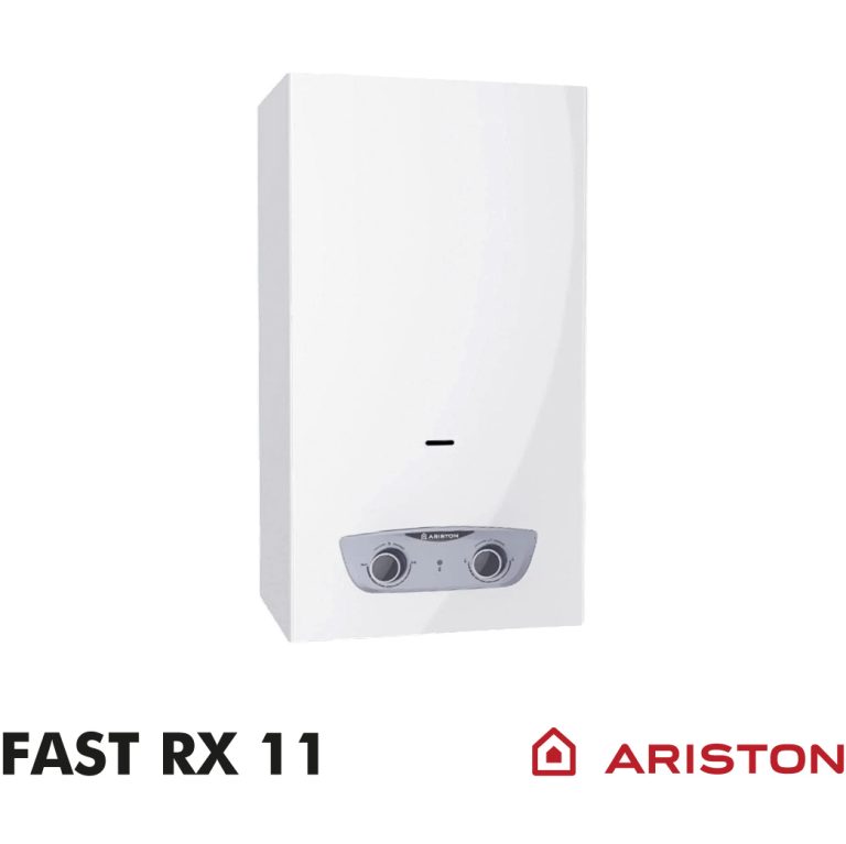 ARISTON Calentador Atmosférico FAST R X de Exterior para Gas Natural y Butano/Propano 11 Litros