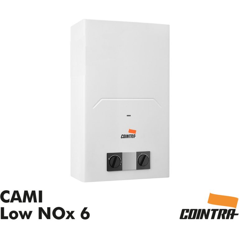 COINTRA Calentador Atmosférico CAMI Low NOx de Exterior para Butano/Propano 6 Litros