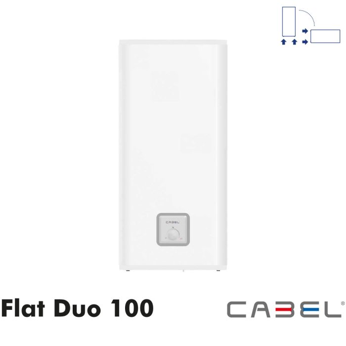 CABEL Termo Eléctrico plano Flat Duo 100 Litros