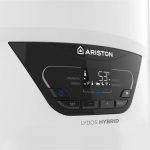 Detalle Medida ARISTON Termo Eléctrico Lydos Hybrid 80 y 100 Litros
