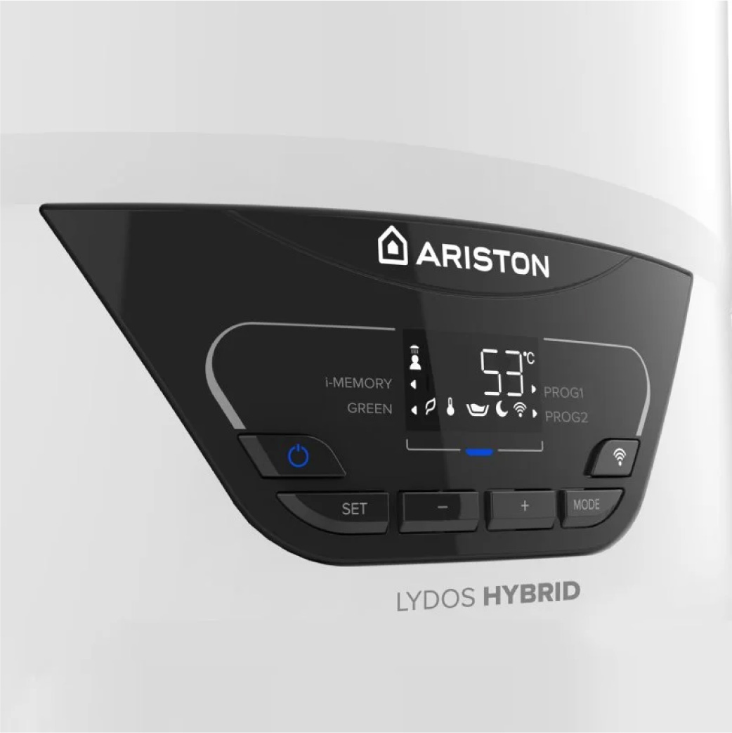 Detalle Medida ARISTON Termo Eléctrico Lydos Hybrid 80 y 100 Litros Detalle Medida ARISTON Termo Eléctrico Lydos Hybrid 80 y 100 Litros