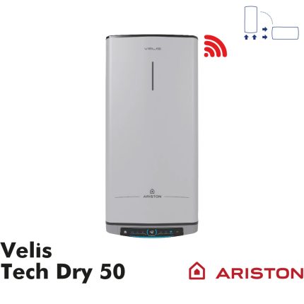 ARISTON Termo Eléctrico Velis plano Tech Dry 50 Litros