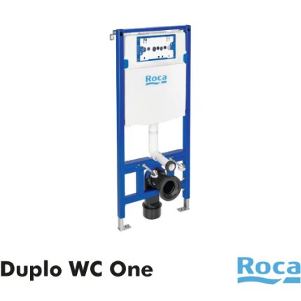 ROCA Bastidor Duplo WC One A890070020 para Inodoro Suspendido