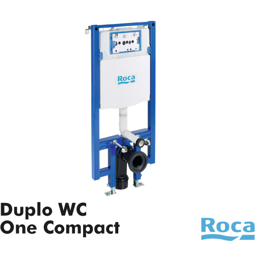 ROCA Bastidor Duplo WC One Compact A890073020 para Inodoro Suspendido