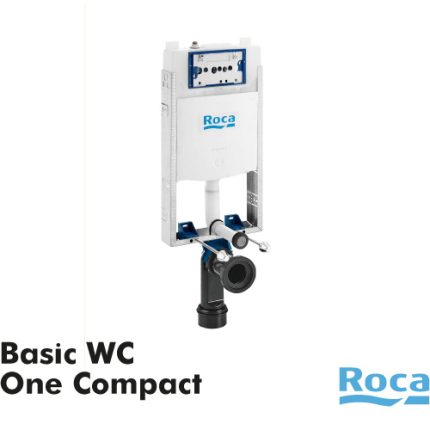 ROCA Bastidor Basic WC One Compact A890070120 para Inodoro Suspendido