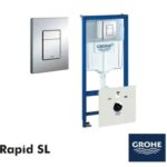 GROHE Kit de Bastidor RAPID SL para Inodoro Suspendido