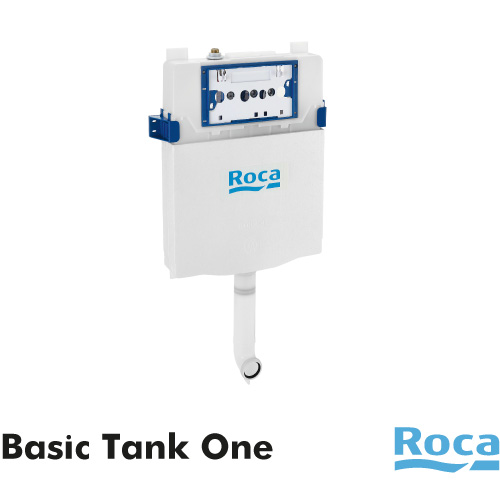 ROCA Bastidor Basic Tank One A890070200 de tanque alto para Inodoro Suspendido