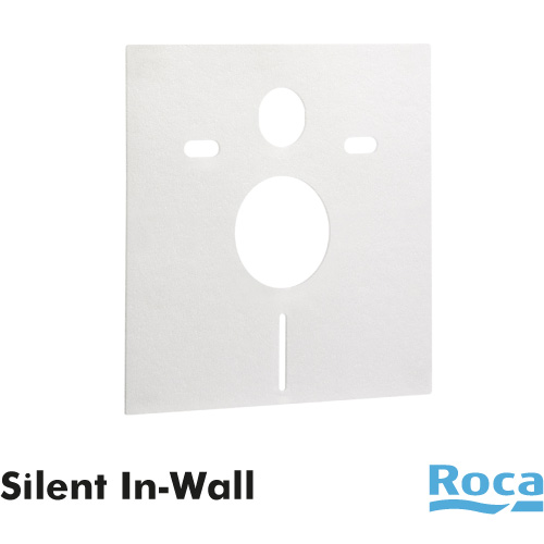 ROCA Junta de insonorización Silent In-Wall A890063000 para Inodoro y Bidé Suspendidos