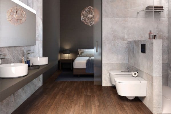 AMBIENTE BAÑO DE DISEÑO ROCA