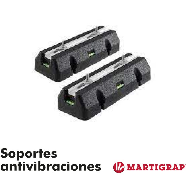 MARTIGRAP Kit Soportes antivibraciones ECO para suelo