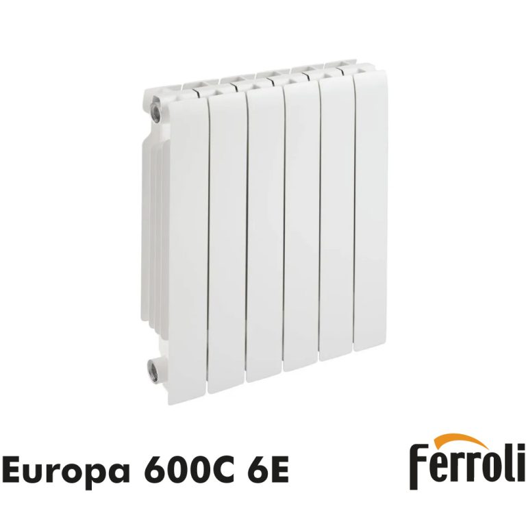 FERROLI Radiador Europa 600C de 6 elementos