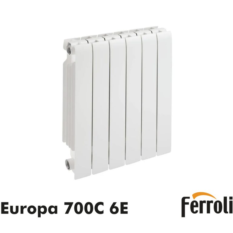 FERROLI Radiador Europa 700C de 6 elementos