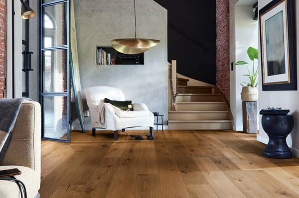 Suelo de madera radiante