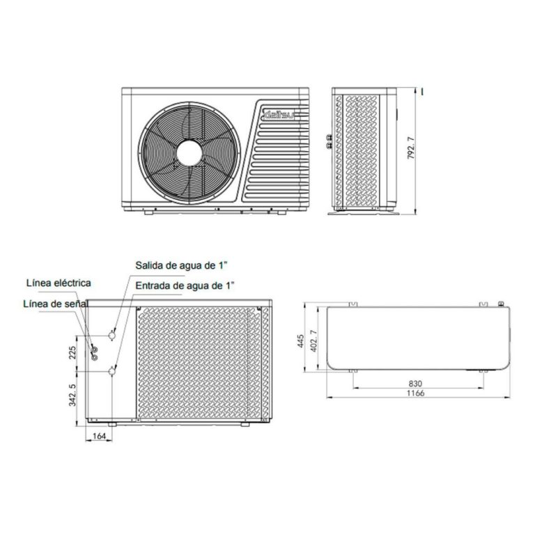 DAITSU Sistema Multitarea Monobloc Active AOWD 6X 3IDA02396