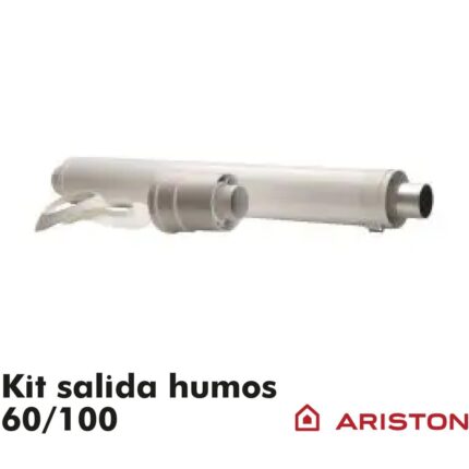 ARISTON Kit de salida de humos Vertical Coaxial 60/100 para calentador Estanco Ariston