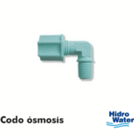 HIDRO WATER Codo macho tubo osmosis 1/4x1/4M OI-0207-02B