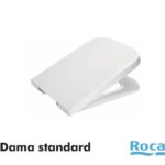 ROCA Asiento Tapa de Supralit inodoro Dama Standard Caída amortiguada A801782004