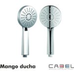 CABEL Mango Ducha 3 funciones 100mm