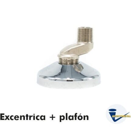 INYECTOMETAL Juego excéntrica + Plafón latón Normal