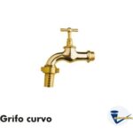 INYECTOMETAL Grifo curvo Racor Manguera 1/2"