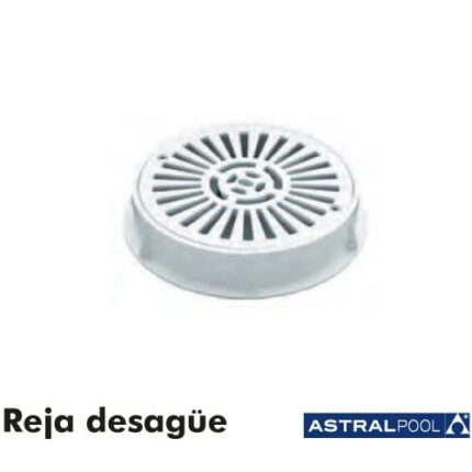 ASTRALPOOL Reja Desagüe D.200 ABS