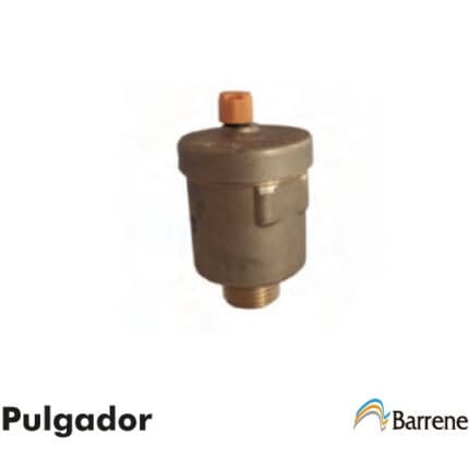 BARRENE Purgador Aire Automático con Flotador para Circuito Solar 3/8