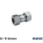ARCO U-E Unión Hermeto Diámetro 10 mm para Gas Butano