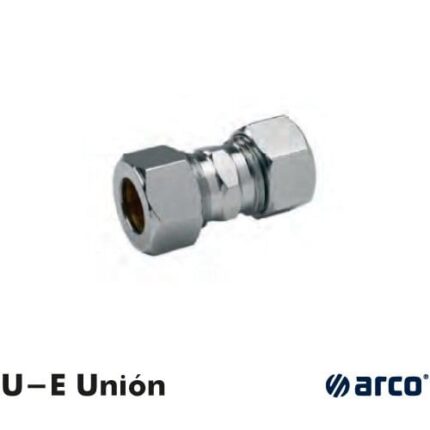 ARCO U-E Unión Hermeto Diámetro 12 mm para Gas Butano