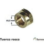 BARRENE Tuerca Rosca Izquierda 21,8