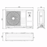 HISENSE Hi-Therma monobloc 10-16 kw