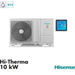 HISENSE Bomba de Calor Calefacción Hi-Therma 10kW Monofásica R32 Ud. exterior Monobloc Salida Hidráulica AHZ-100HCDS1