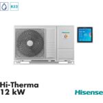 HISENSE Bomba de Calor Calefacción Hi-Therma 12kW Monofásica R32 Ud. exterior Monobloc Salida Hidráulica AHZ-120HCDS1