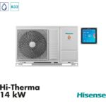 HISENSE Bomba de Calor Calefacción Hi-Therma 14kW Monofásica R32 Ud. exterior Monobloc Salida Hidráulica AHZ-140HCDS1