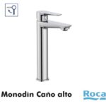 ROCA Monomando Lavabo Monodin con Caño Alto Cromado A5A348GC00
