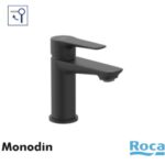 ROCA Monomando Lavabo Monodin con Cuerpo Liso Negro mate A5A328GNB0